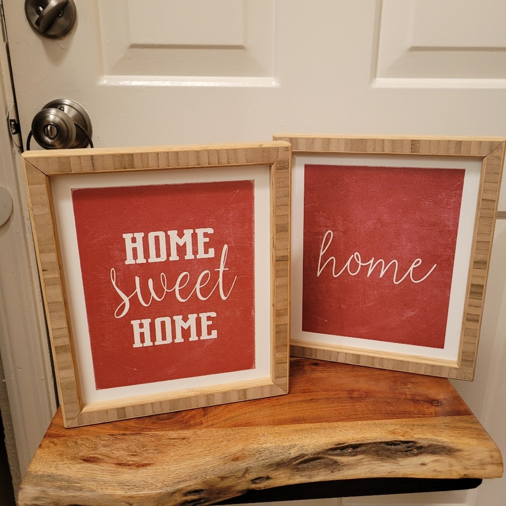 Wood Decor by Deny Designs- Home 8 x 9.5